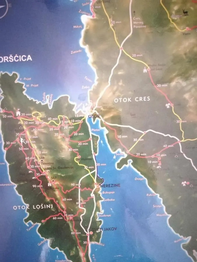 Nerezine Centrum Apartman Pro 3 Osoby Croatia